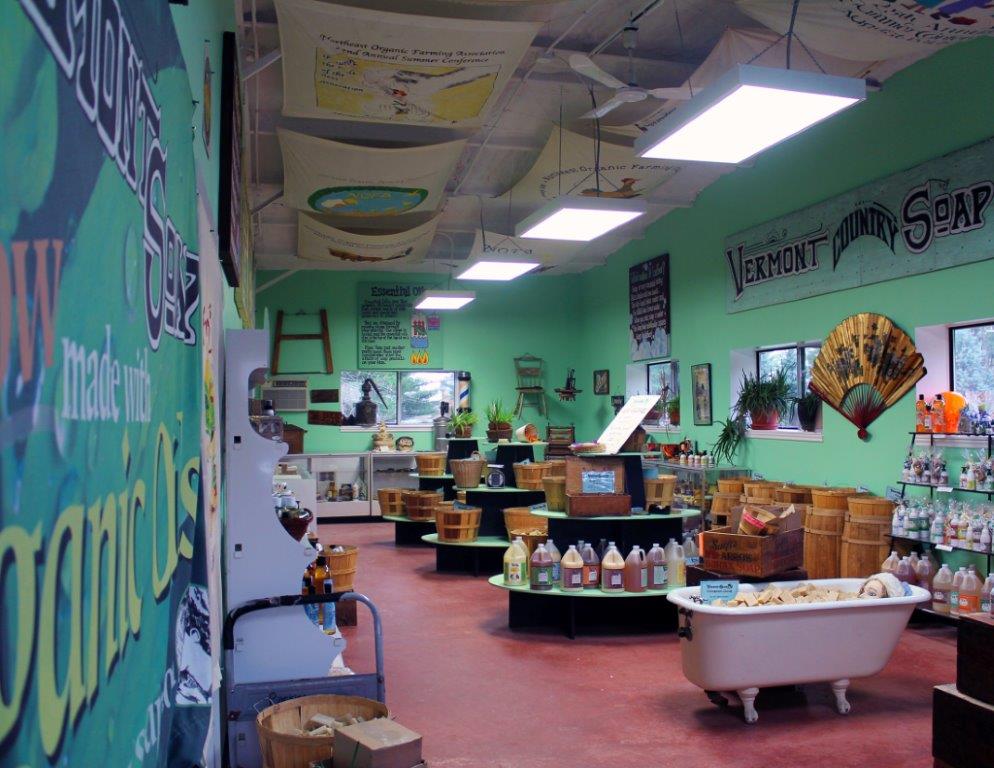 Vermont soap factory store
