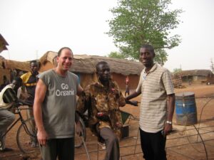 Larry Plesent in Africa