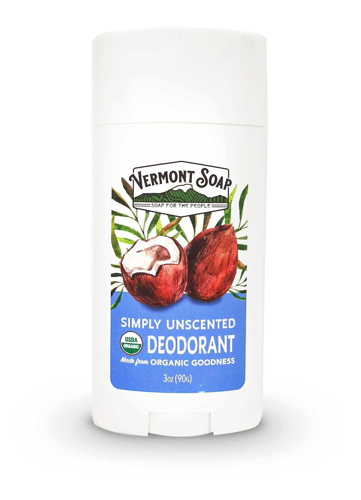 Vermont Soap Organic Deodorant - Unscented